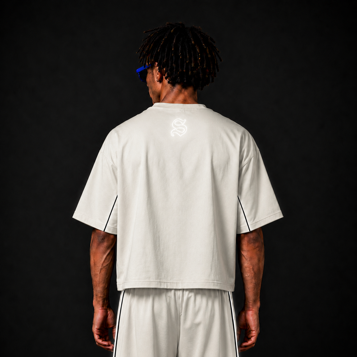 Kairo Nights White Boxy T-Shirt, FINAL EDITION