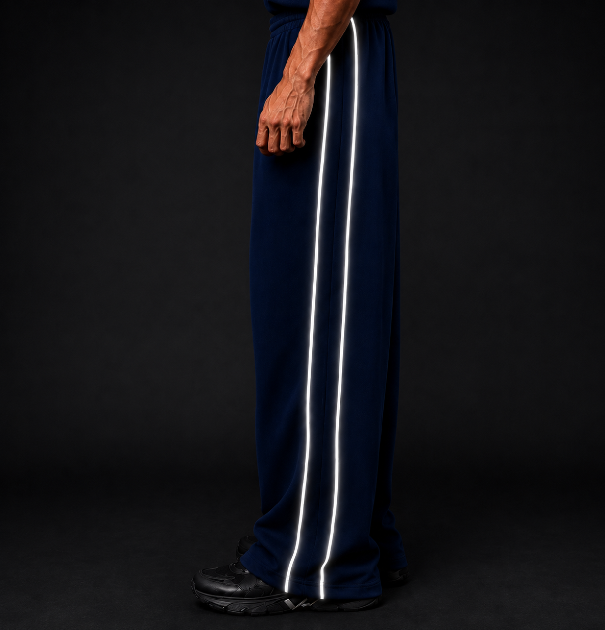 Kairo Nights Navy Blue Pants, FINAL EDITION