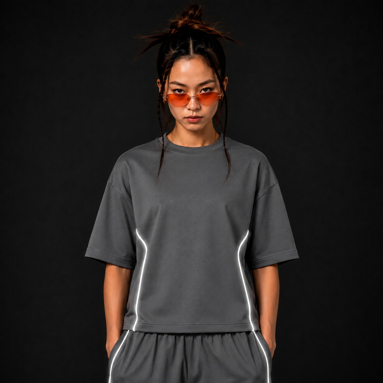 Kairo Nights Metallic Boxy T-Shirt, FINAL EDITION