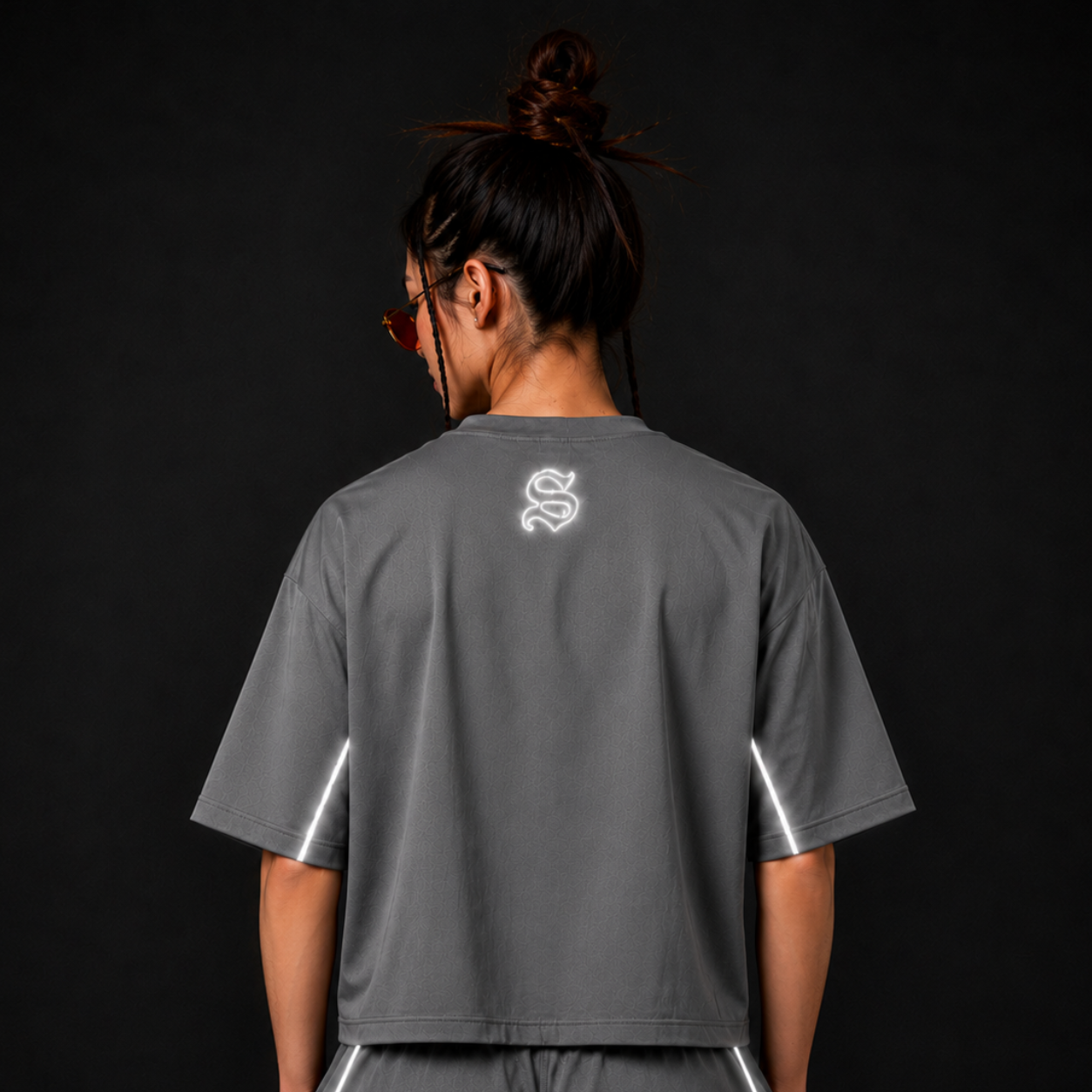 Kairo Nights Metallic Boxy T-Shirt, FINAL EDITION
