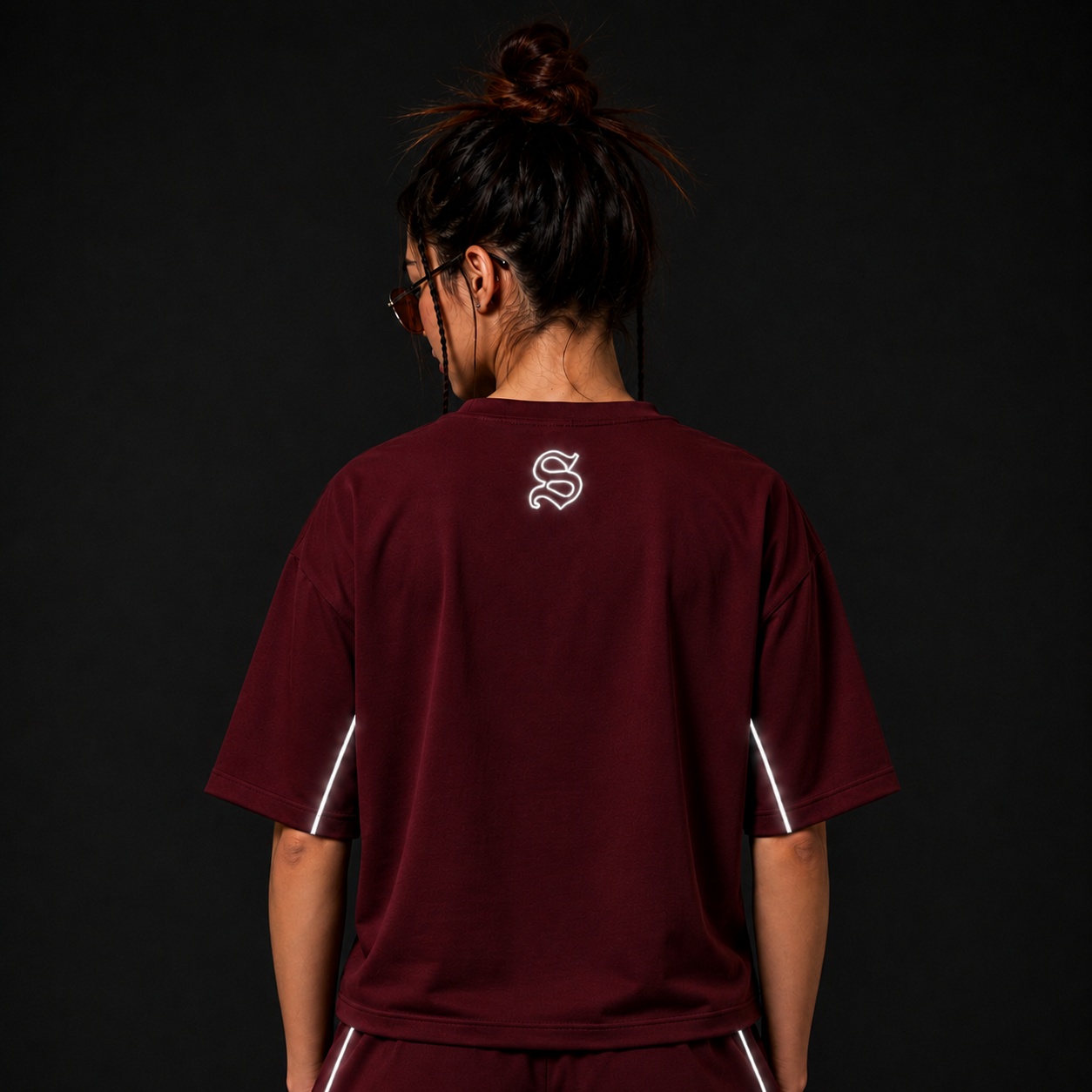 Kairo Nights Burgundy Boxy T-Shirt, FINAL EDITION