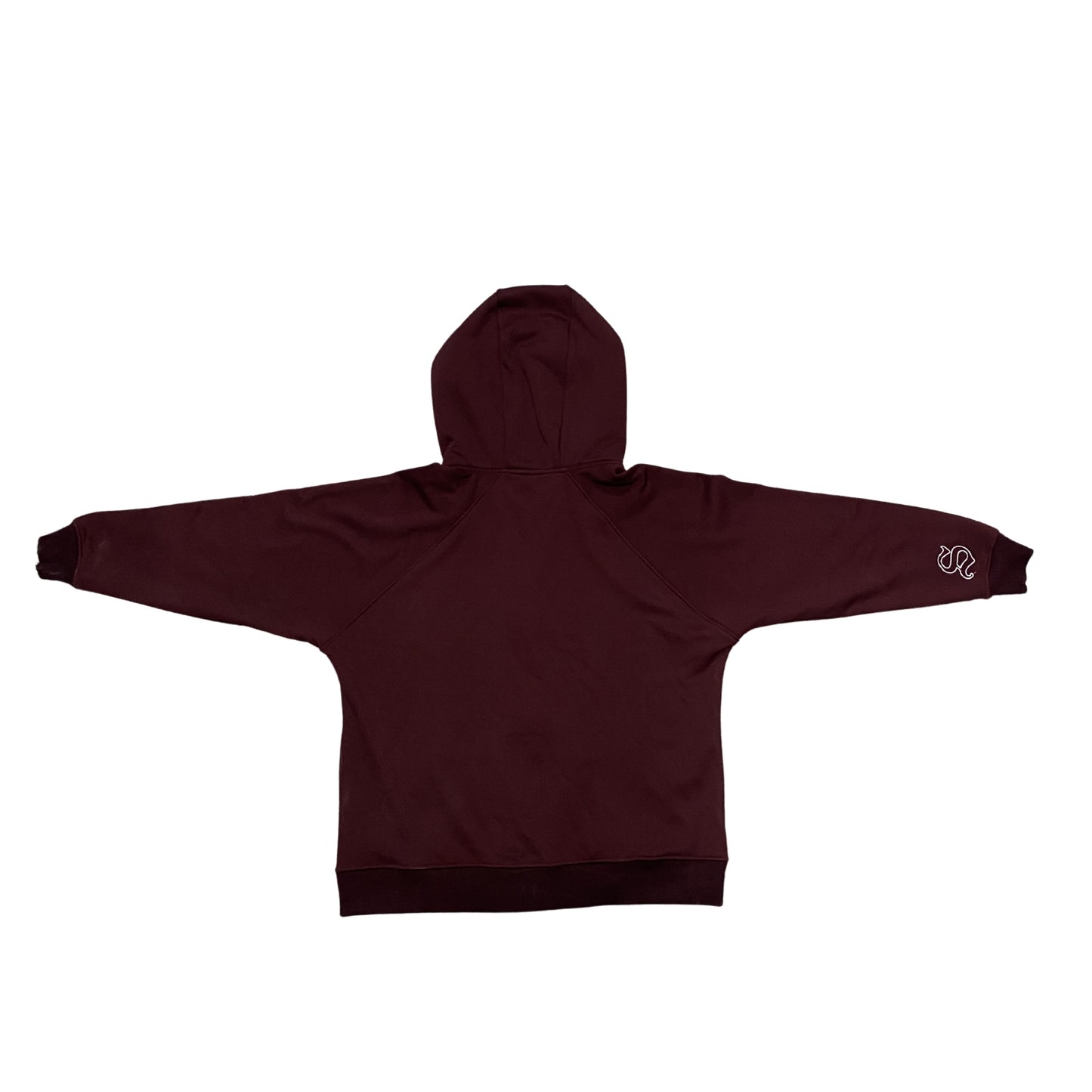 Sakroski J-01 Dual Zip Hoodie — Burgundy