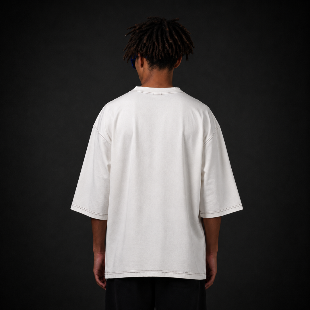Core White Pocket TEE