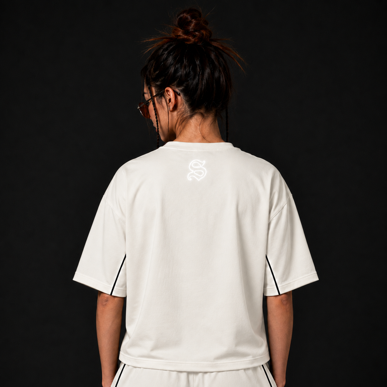 Kairo Nights White Boxy T-Shirt, FINAL EDITION