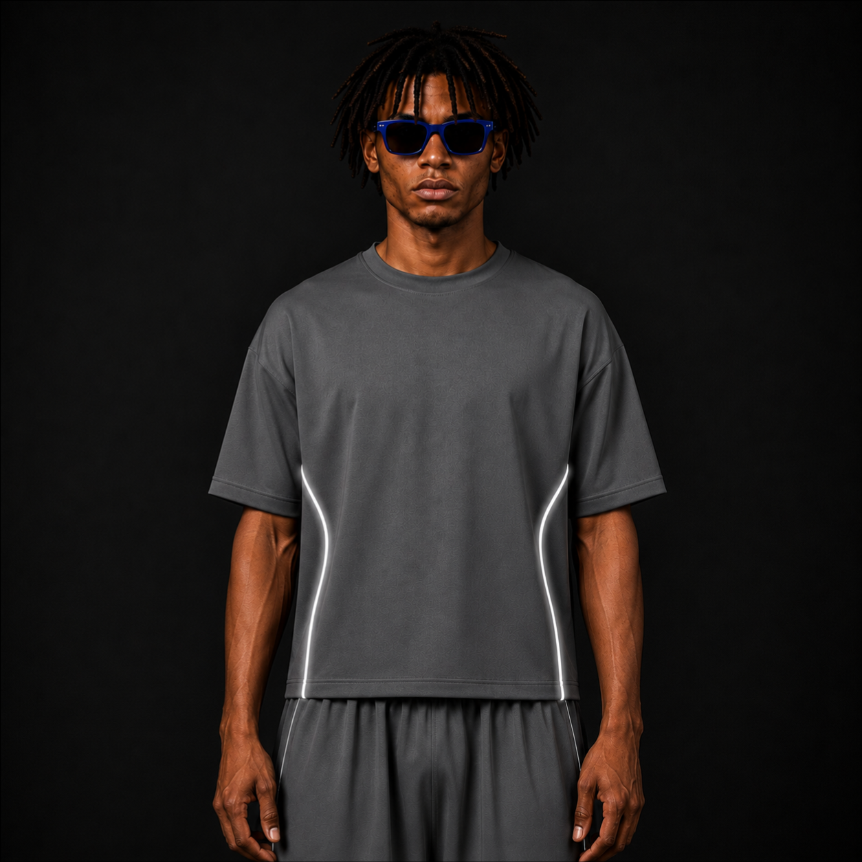 Kairo Nights Metallic Boxy T-Shirt, FINAL EDITION