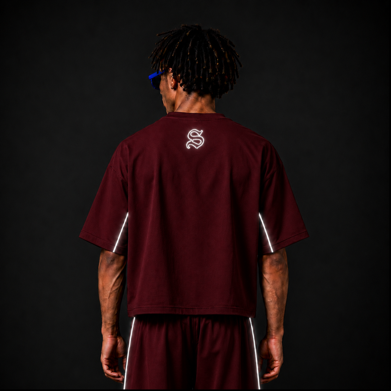 Kairo Nights Burgundy Boxy T-Shirt, FINAL EDITION