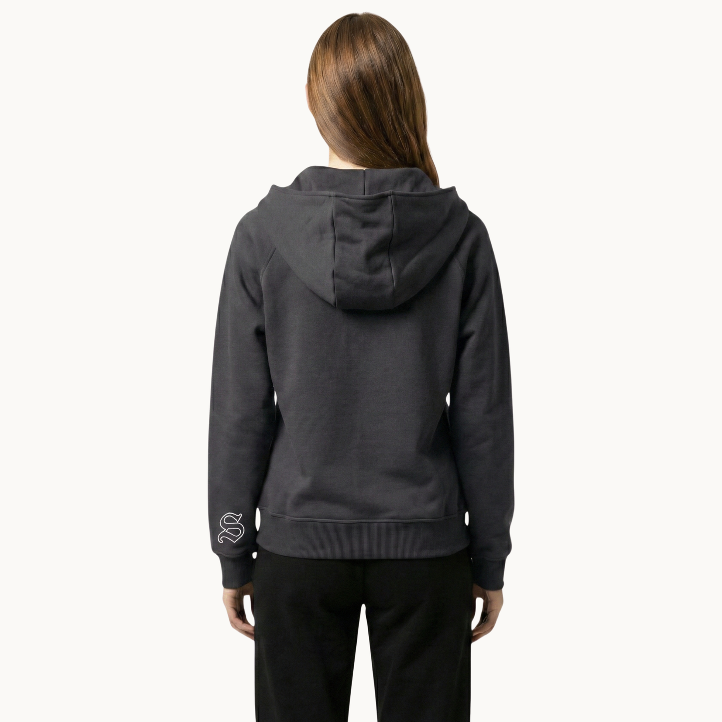 Sakroski J-01 Dual Zip Hoodie — Charcoal