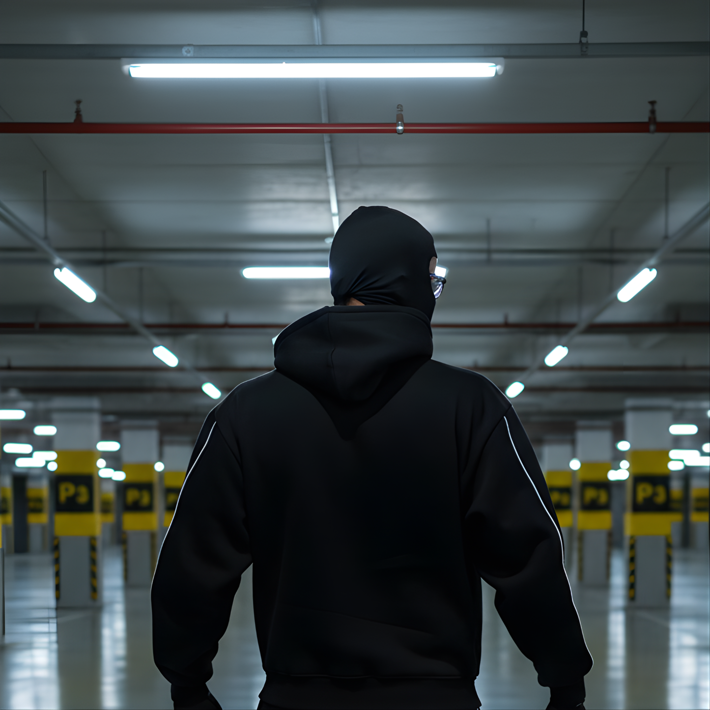 Reflective Reality Hoodie — Shadow Edition