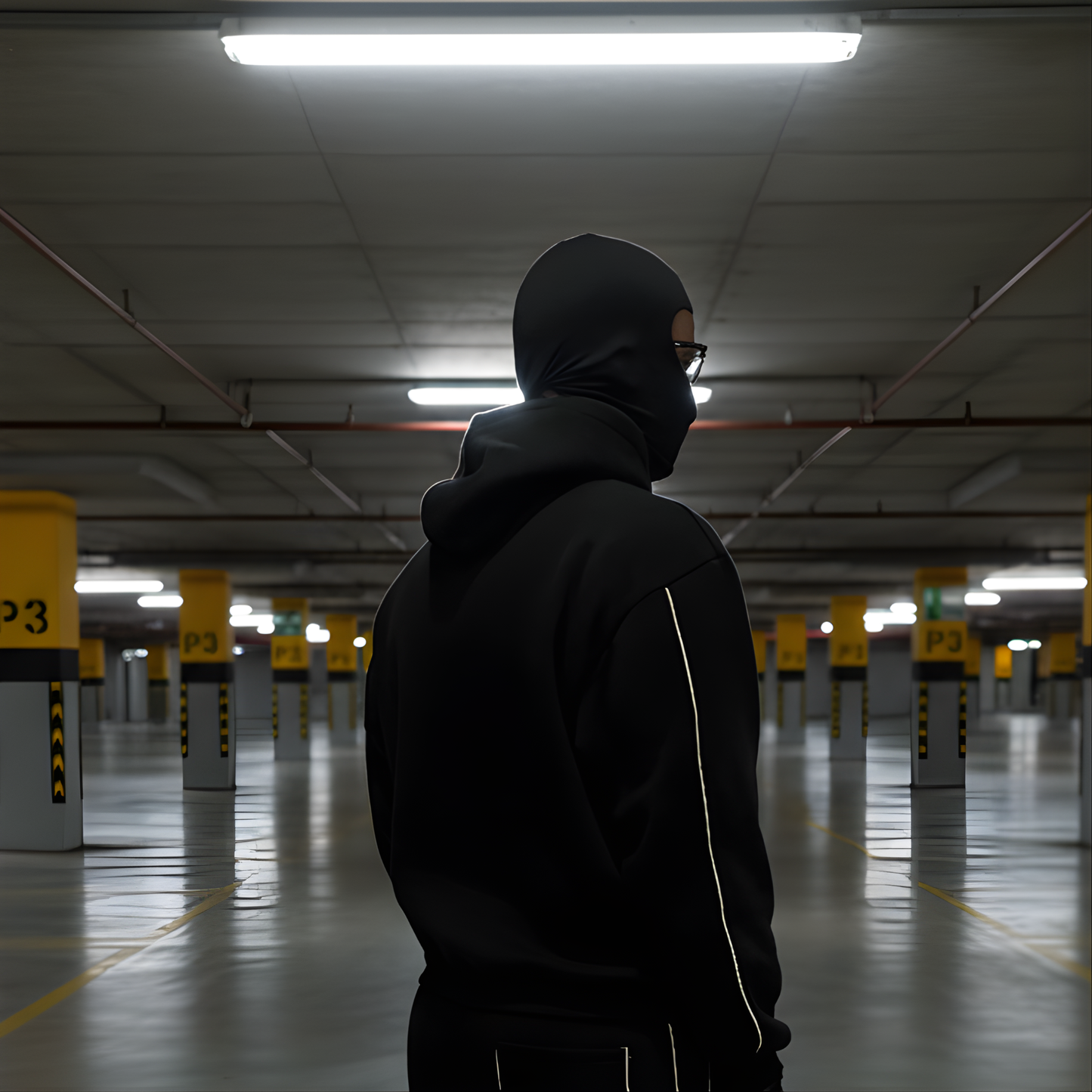 Reflective Reality Hoodie — Shadow Edition