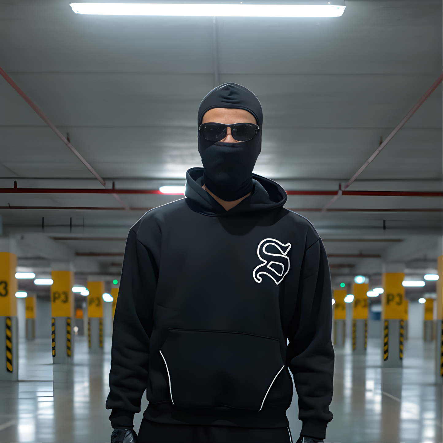 Reflective Reality Hoodie — Shadow Edition