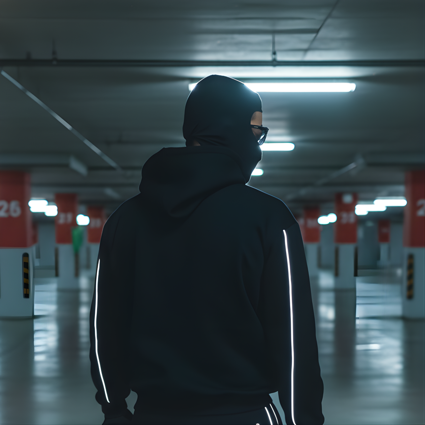 Reflective Reality Hoodie — Shadow Edition