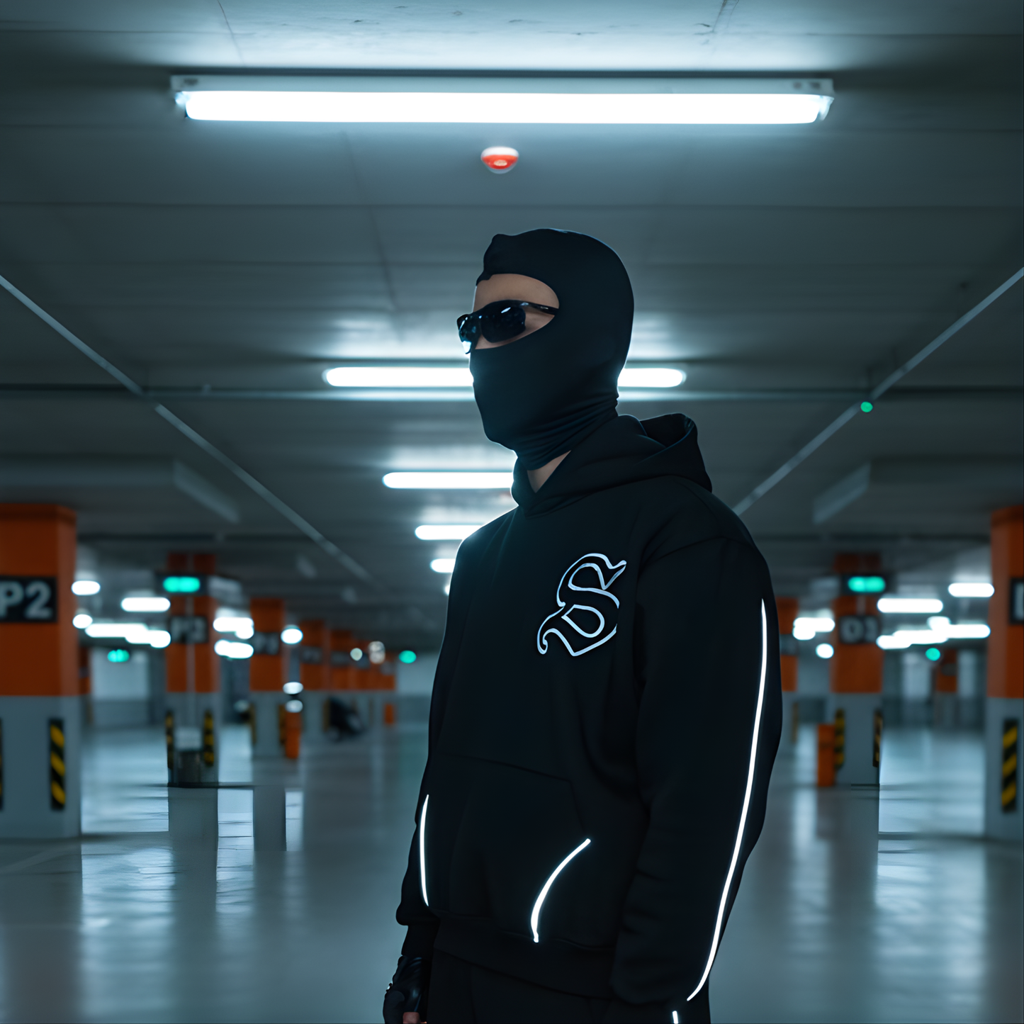 Reflective Reality Hoodie — Shadow Edition