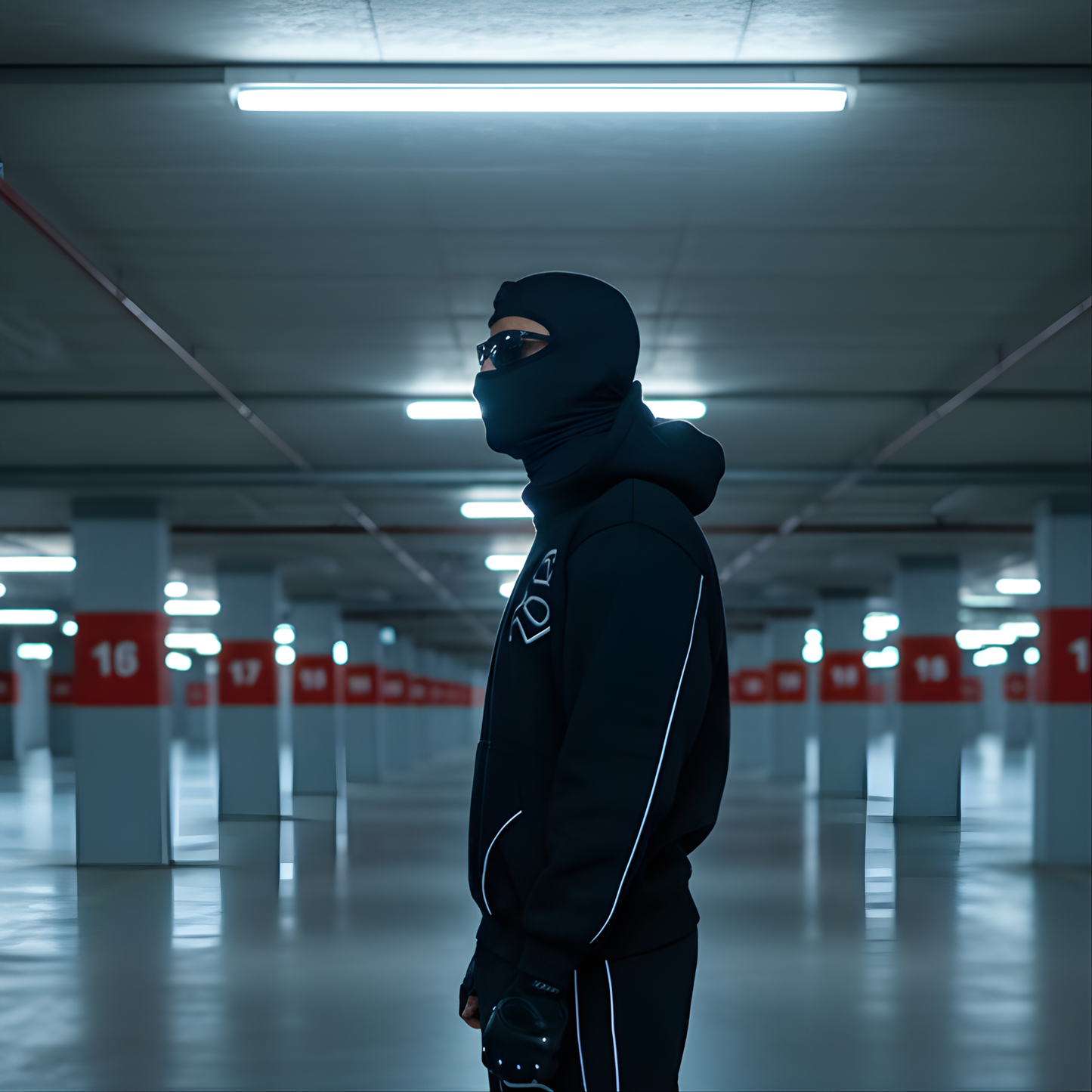 Reflective Reality Hoodie — Shadow Edition