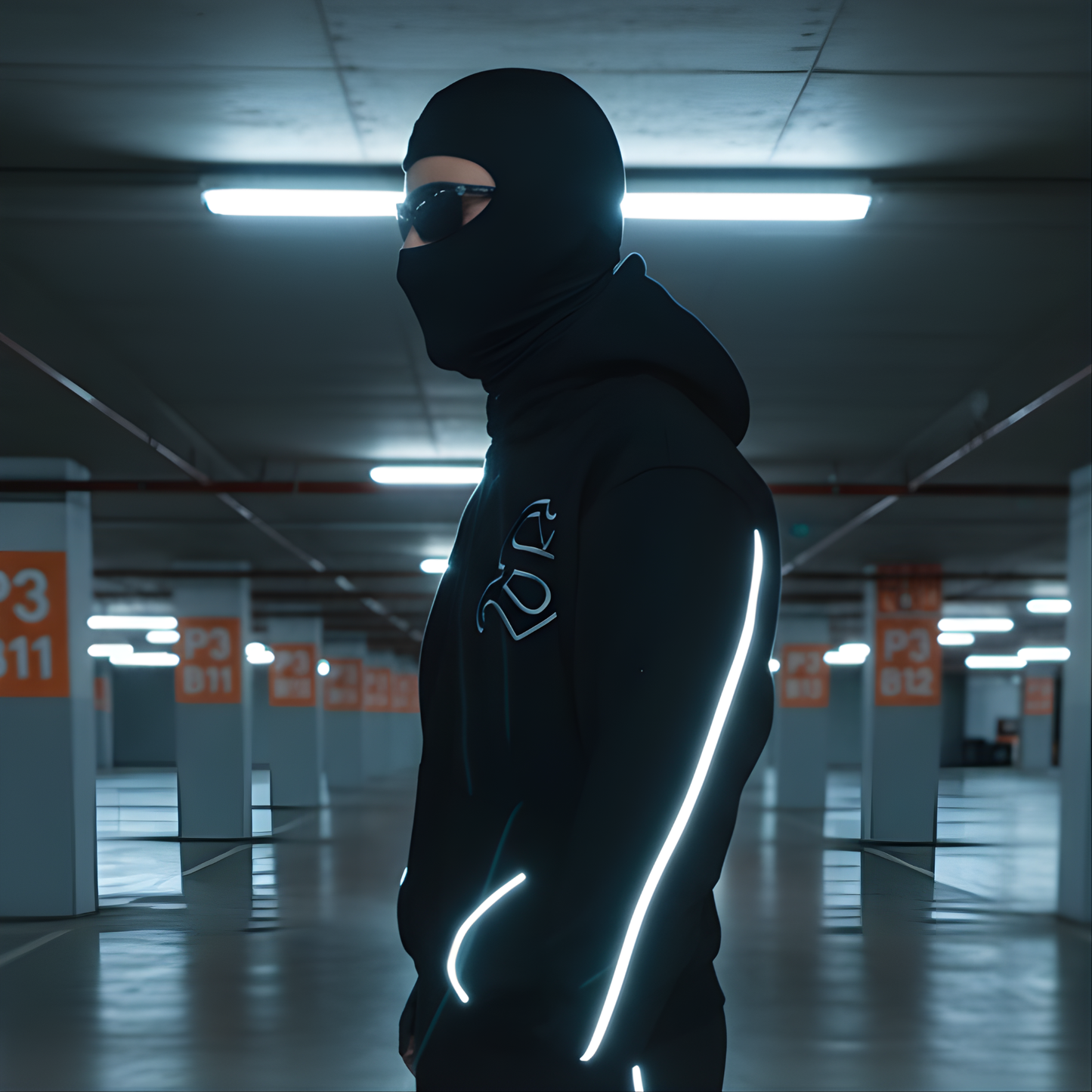 Reflective Reality Hoodie — Shadow Edition