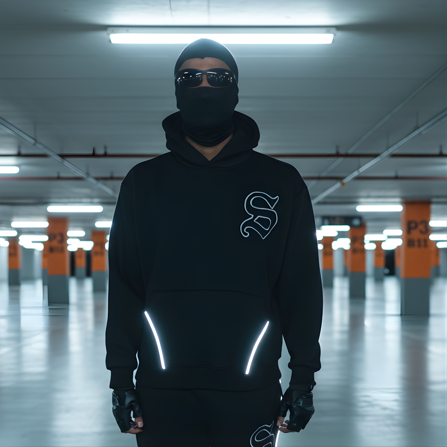Reflective Reality Hoodie — Shadow Edition