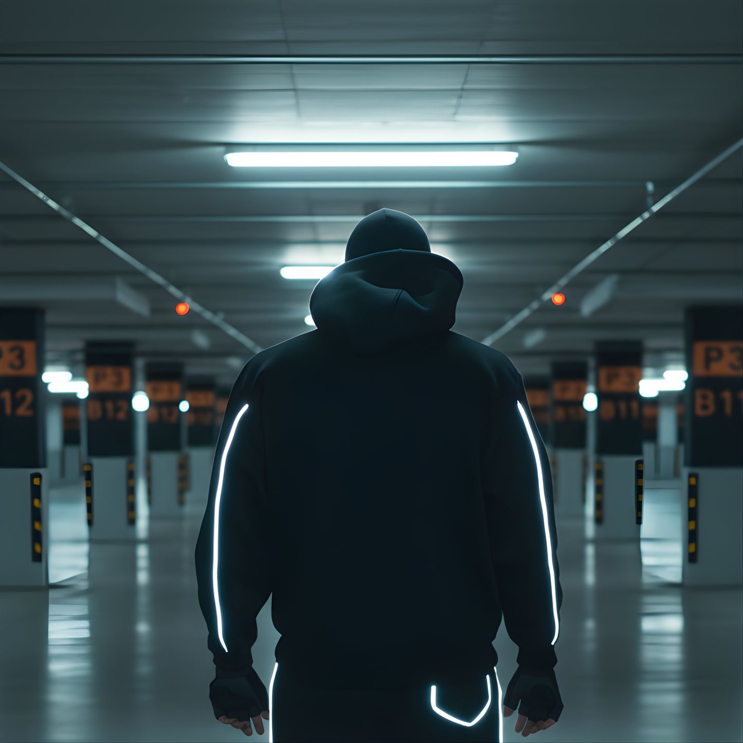 Reflective Reality Hoodie — Shadow Edition