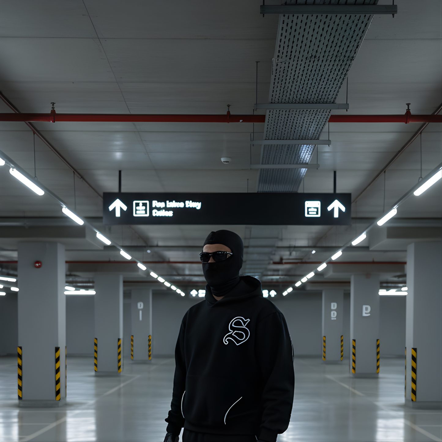 Reflective Reality Hoodie — Shadow Edition