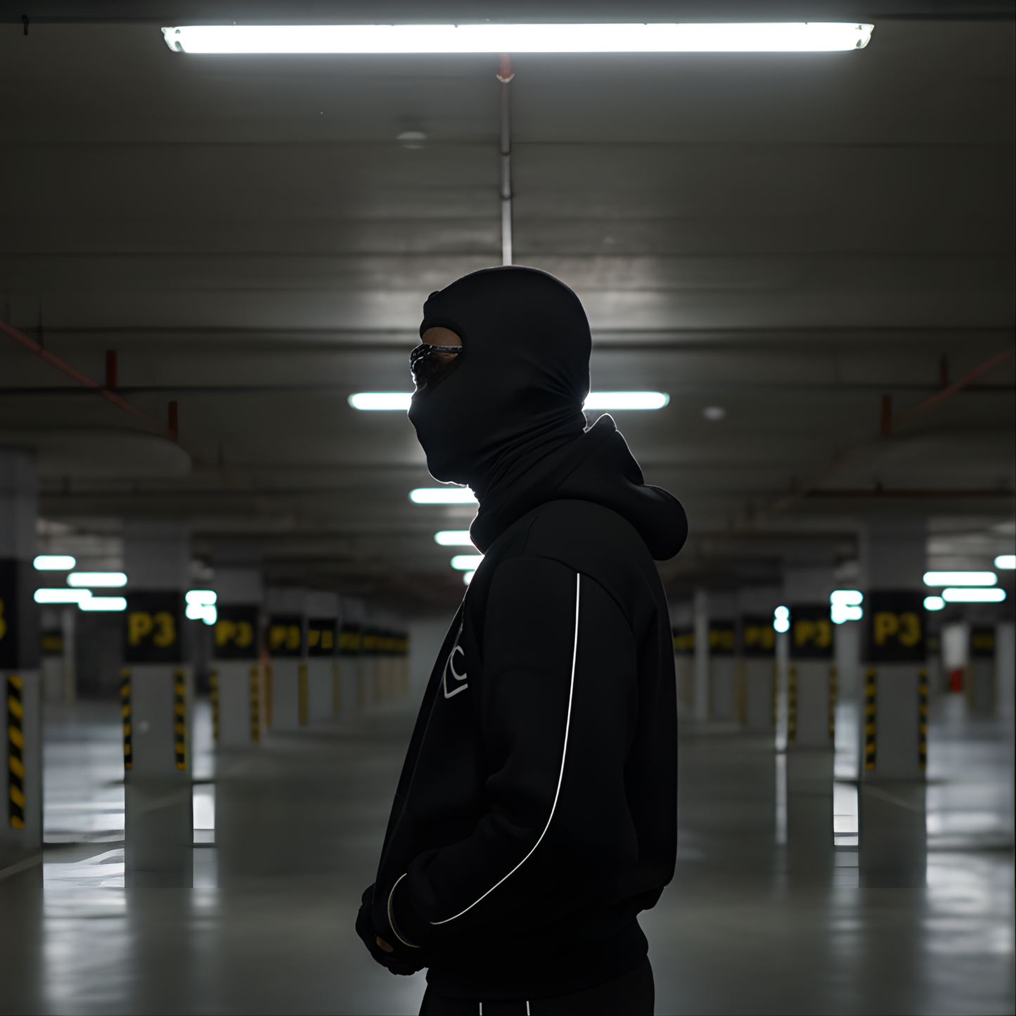 Reflective Reality Hoodie — Shadow Edition