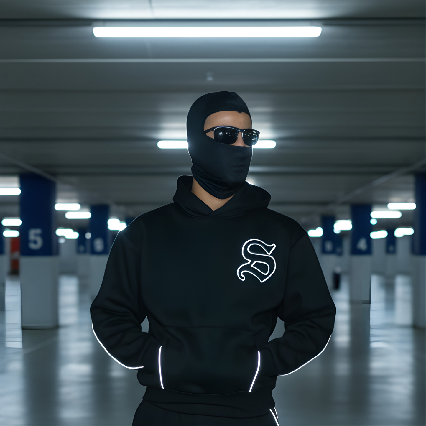 Reflective Reality Hoodie — Shadow Edition