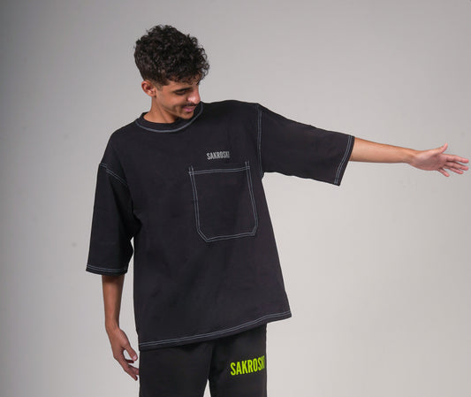Core Black Pocket TEE